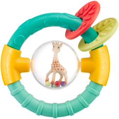 Jouet-Hochet bébé boule sensorielle à mordiller
