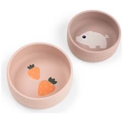 Puériculture-Lot de 2 bols pigee