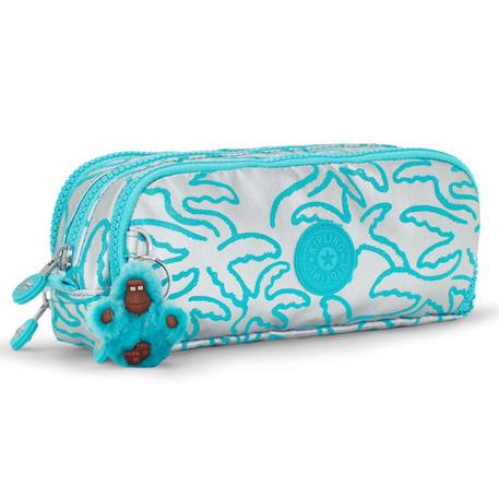 Fille-Accessoires-Fourniture scolaire-Trousse-Trousse à crayons nylon 3 zips 32 emplacements