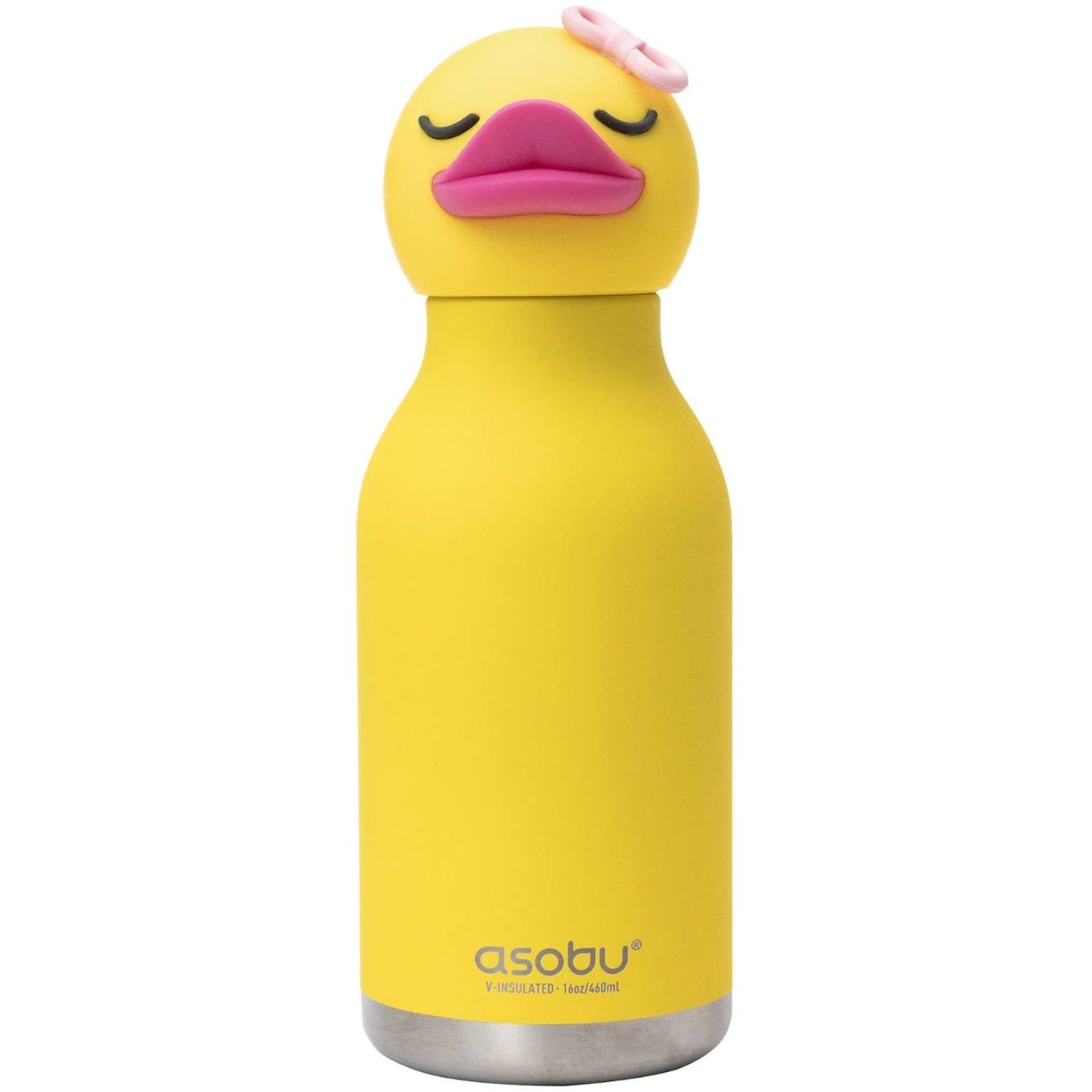 Gourde Isotherme Bestie Canard (460 Ml) Jaune, Rose, Noir
