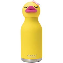 Puériculture-Repas-Vaisselle, coffret repas-Gourde isotherme bestie canard (460 ml)