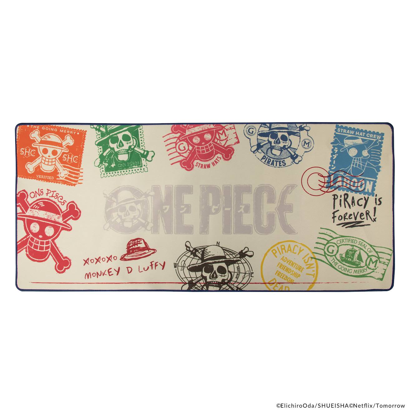 Tapis De Bureau Chroniques Du Chapeau De Paille - One Piece Multicolore