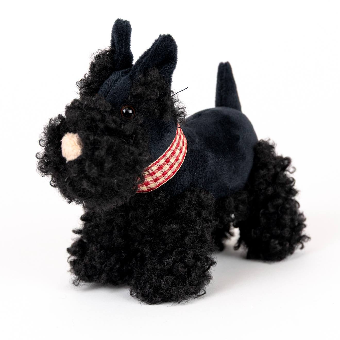 Walter Le Chien En Peluche 17 Cm Noir