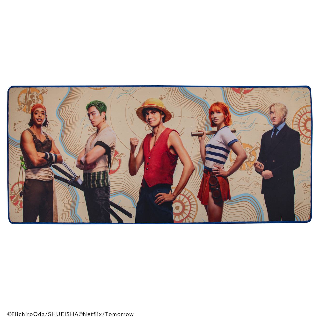 Tapis De Bureau Équipage Du Chapeau De Paille - One Piece Multicolore