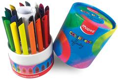 Jouet-Pot crayons infinity frise à colorier