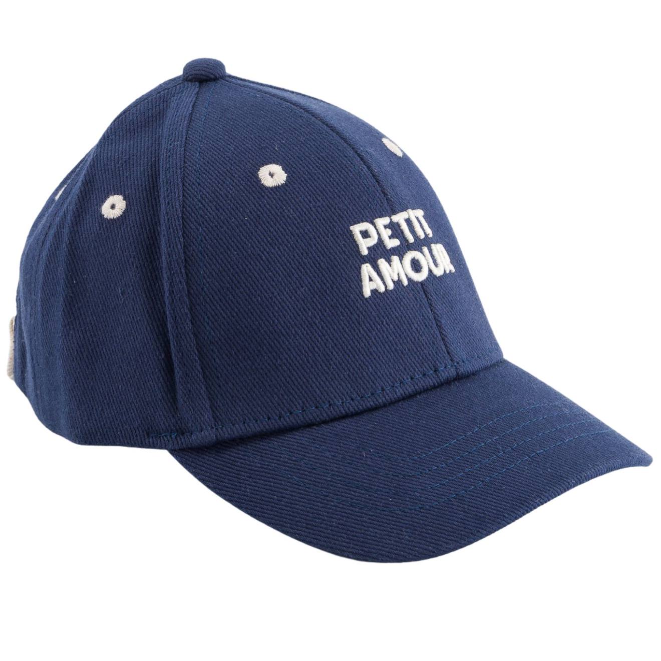 Casquette Enfant Petit Amour (3-6 Ans) Bleu, Blanc