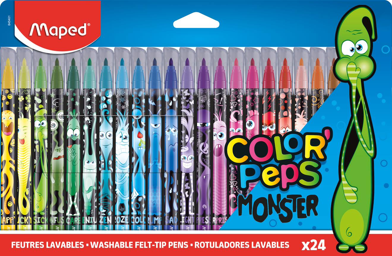 Feutres Monster Color Peps Multicolore