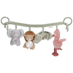 Jouet-Chaîne d'activités pour poussette safari friends