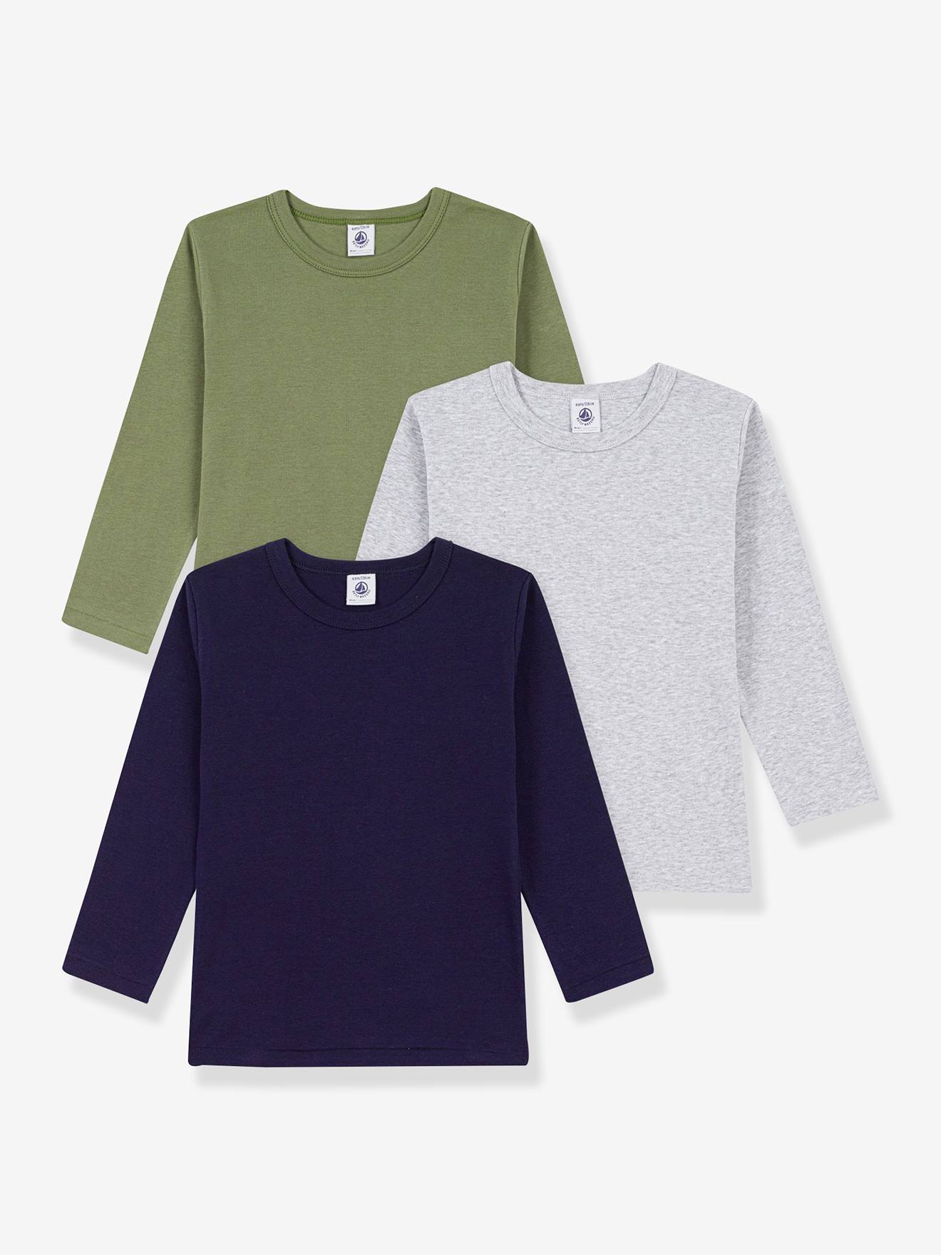 Lot 3 t-shirts manches longues multicolore 35 €