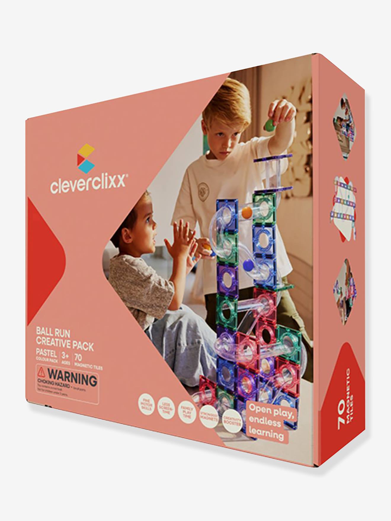 BALL RUN CREATIVE PACK Pastel 70 pièces multicolore