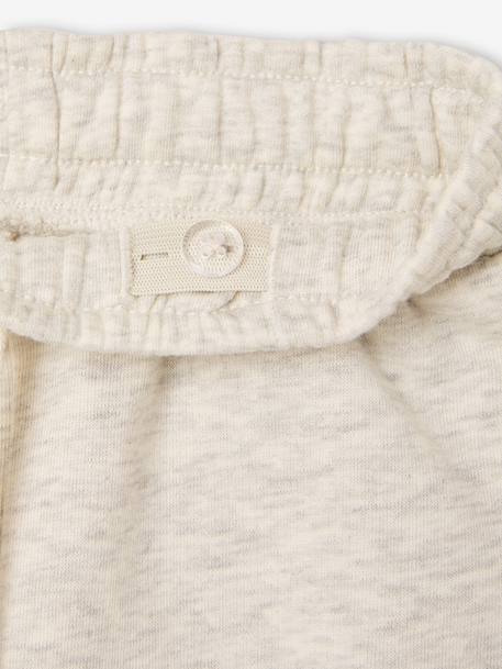 Pantalon de jogging garçon blanc chiné 6 - vertbaudet enfant 