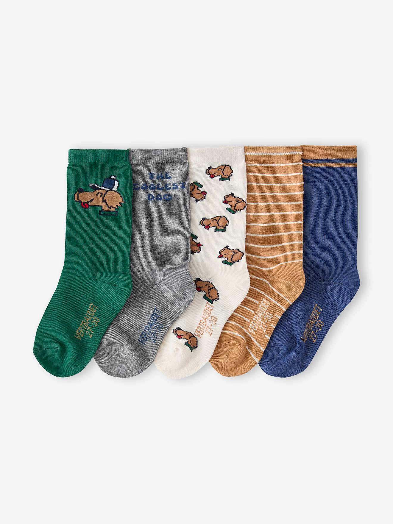 Lot de 5 chaussettes garon cru 10$
