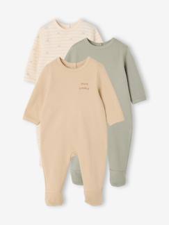 -Lot de 3 dors bien bébé ouverture dos