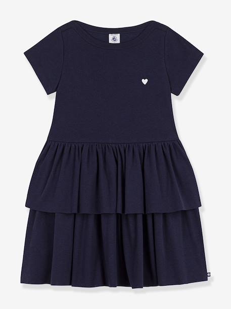 Fille-Robe-Robe à manches courtes