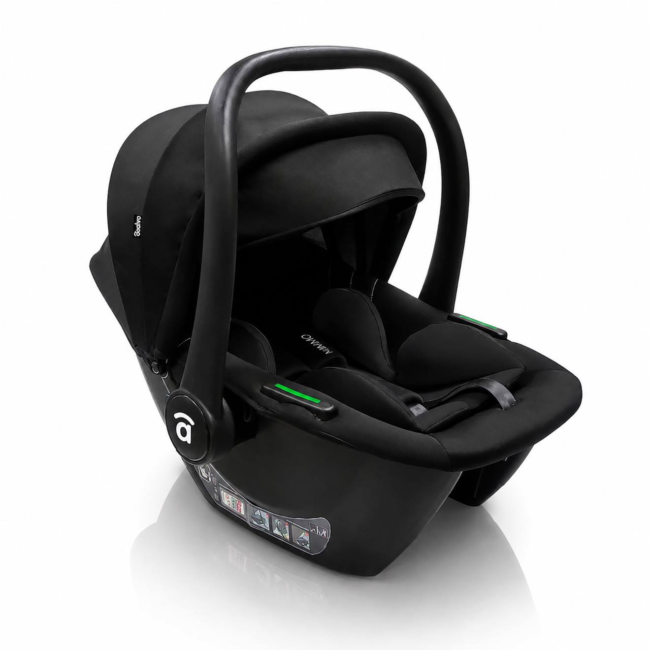 Siège Auto Mimmo Taille I 40-87 Cm Noir