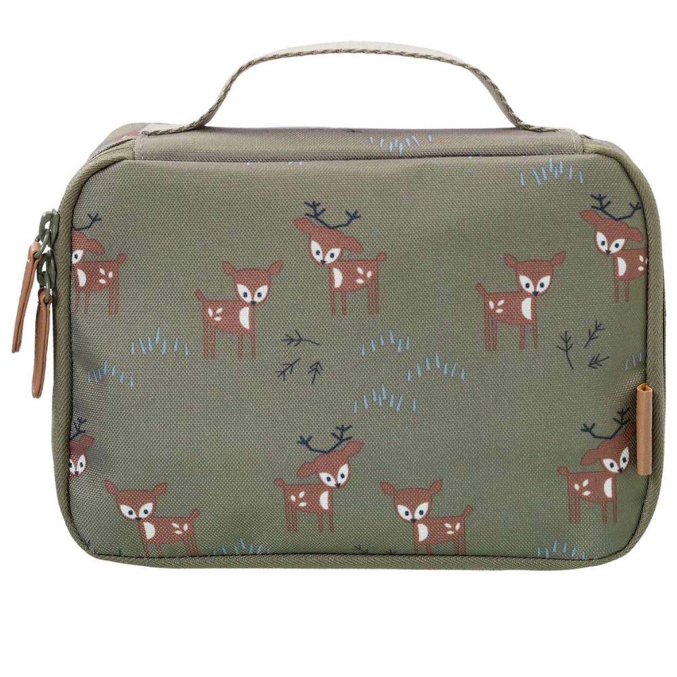 Lunch Bag Isotherme Seahorse (2,5 L) Olive, Marron,blanc (Fresk) - Image 1