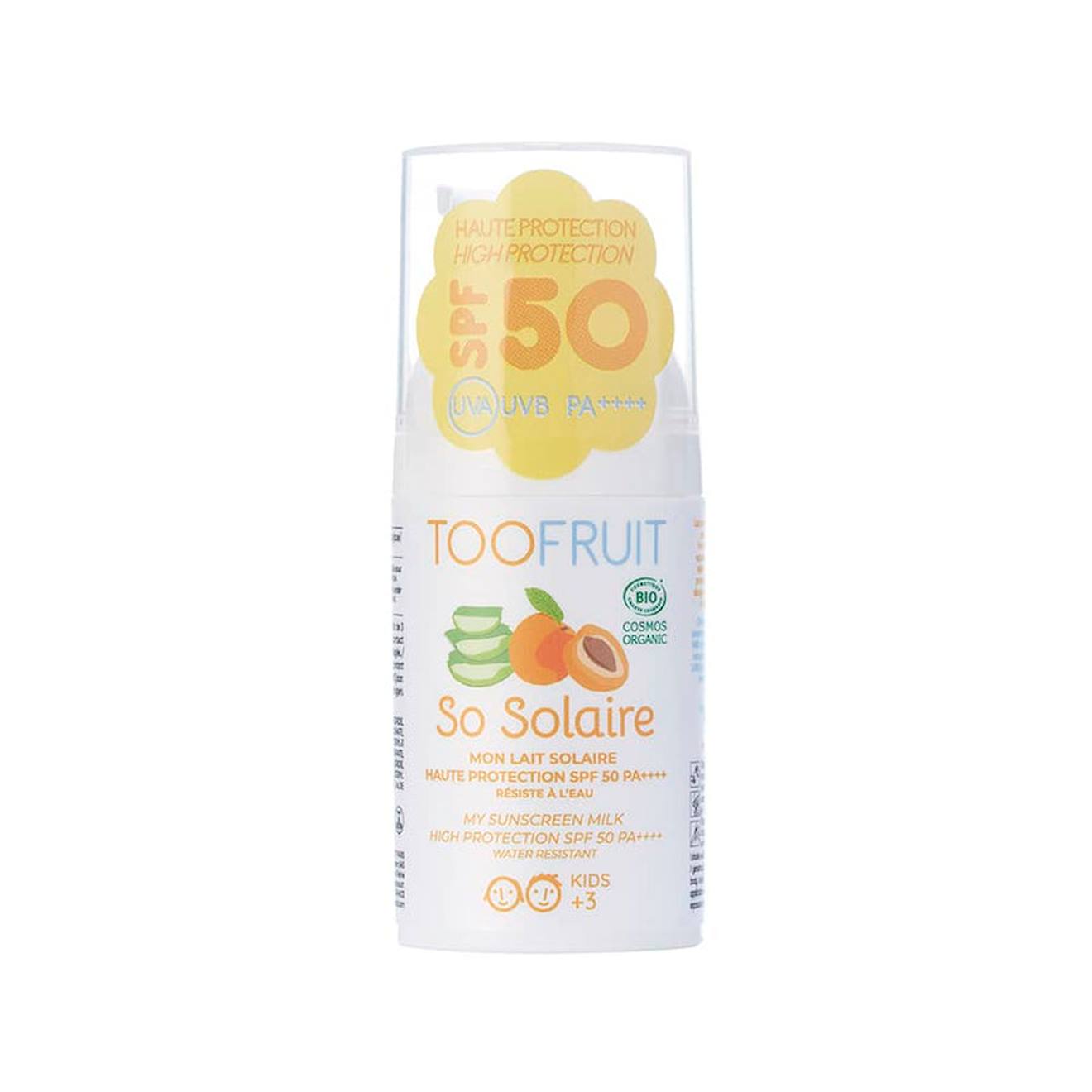 Lait Solaire Enfant Bio Spf50 Peaux Sensibles 30ml Multicolore 18$
