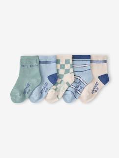 -Lot de 5 chaussettes bébé garçon