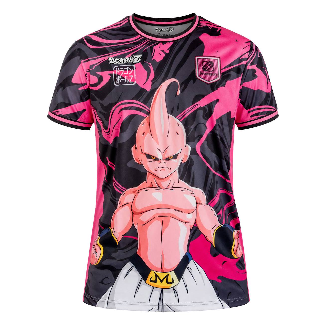 T-shirt Enfant Dragon Ball Z Buu Noir/rose/blanc/jaune/violet