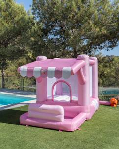 -Chateau gonflable enfant avec aire de jeu