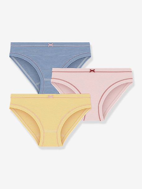 Fille-Sous-vêtement-Culotte-Lot 3 culottes