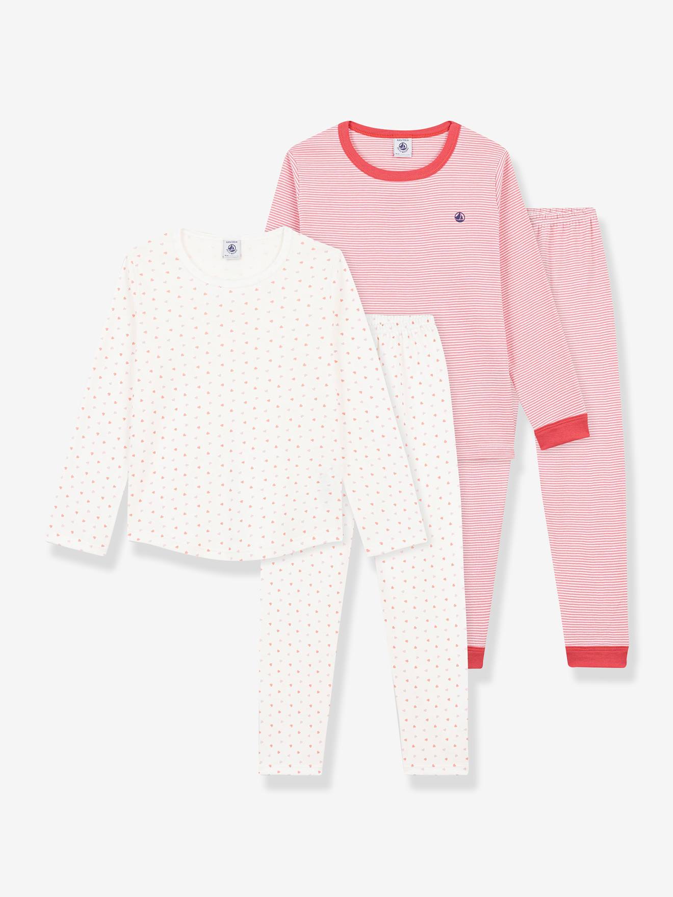 Lot 2 pyjamas enfant rose