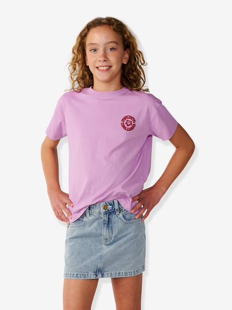 Fille-T-shirt, sous-pull-T-shirt Surf Puff