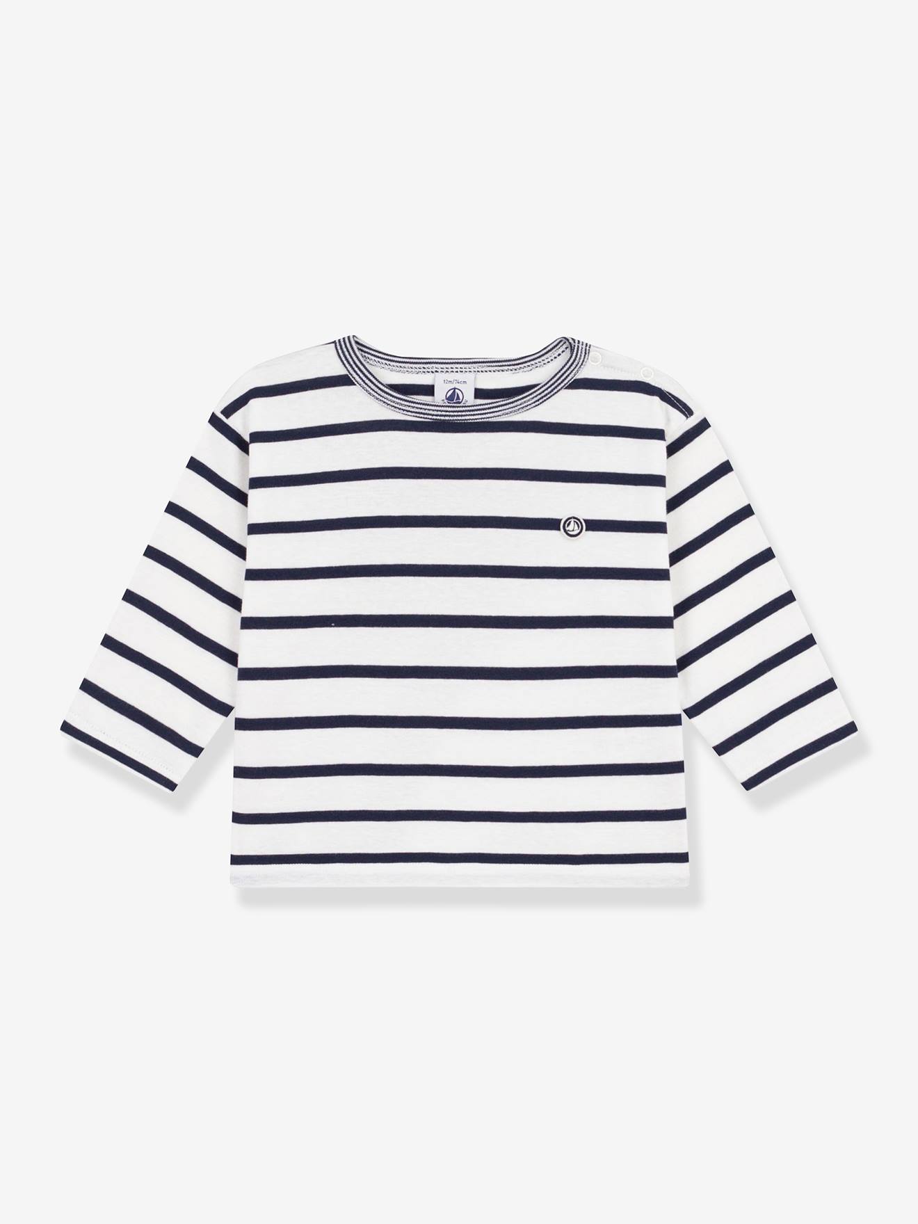 T-shirt manches longues marine