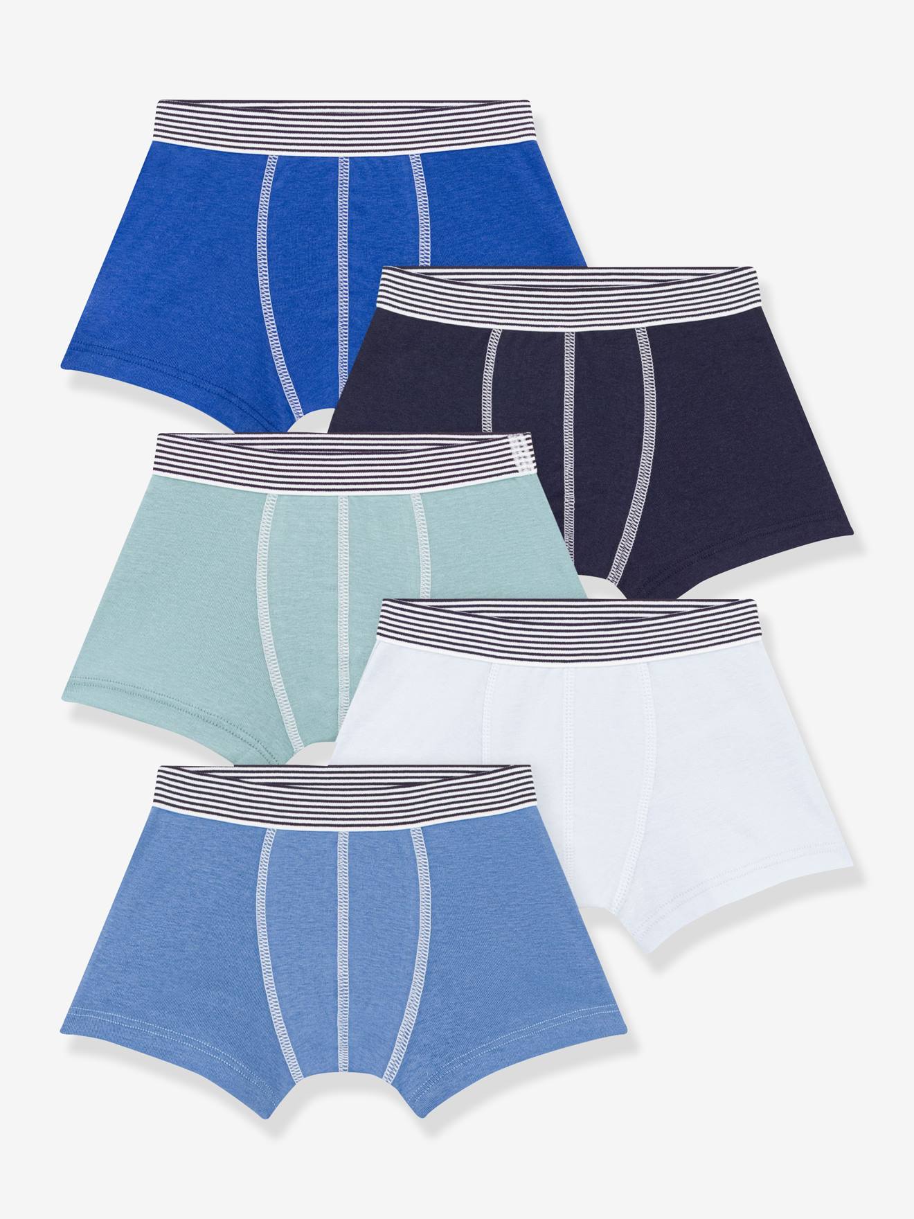 Lot 5 boxers bleu Lot 5 boxers bleu