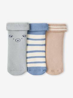 -Lot de 3 soquettes bébé garçon