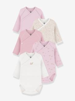 Bébé-Body-Lot 5 bodies croisés