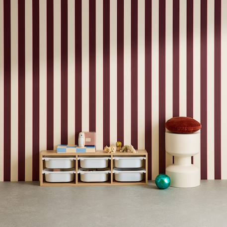 sweeek - Meuble De Rangement Pour Enfant, 6 Bacs En Plastique Naturel