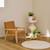 Fauteuil scandinave enfant velours côtelé et bois d'hévéa isak l 47 x p 43,5 x h 50cm Crème+Kaki foncé+Moutarde+Terracotta 13 - vertbaudet enfant 