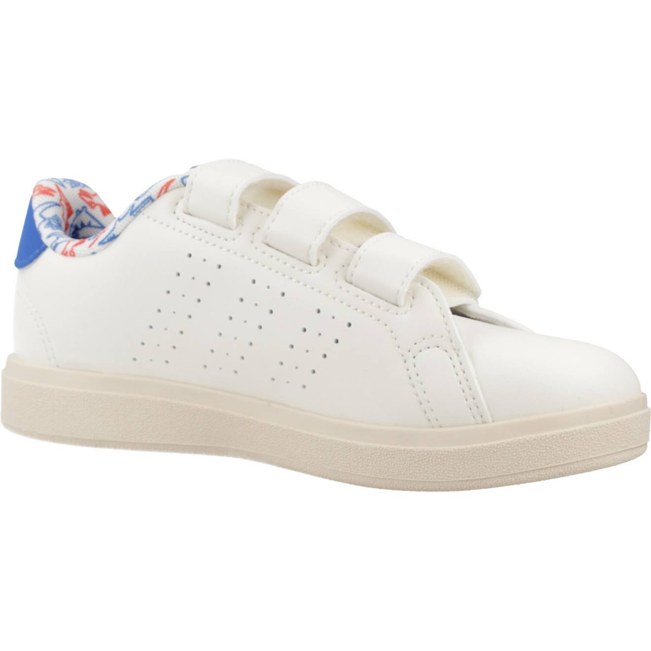 Basket Enfant Garon Motif Dinosaure Velcro Blanc 29 €