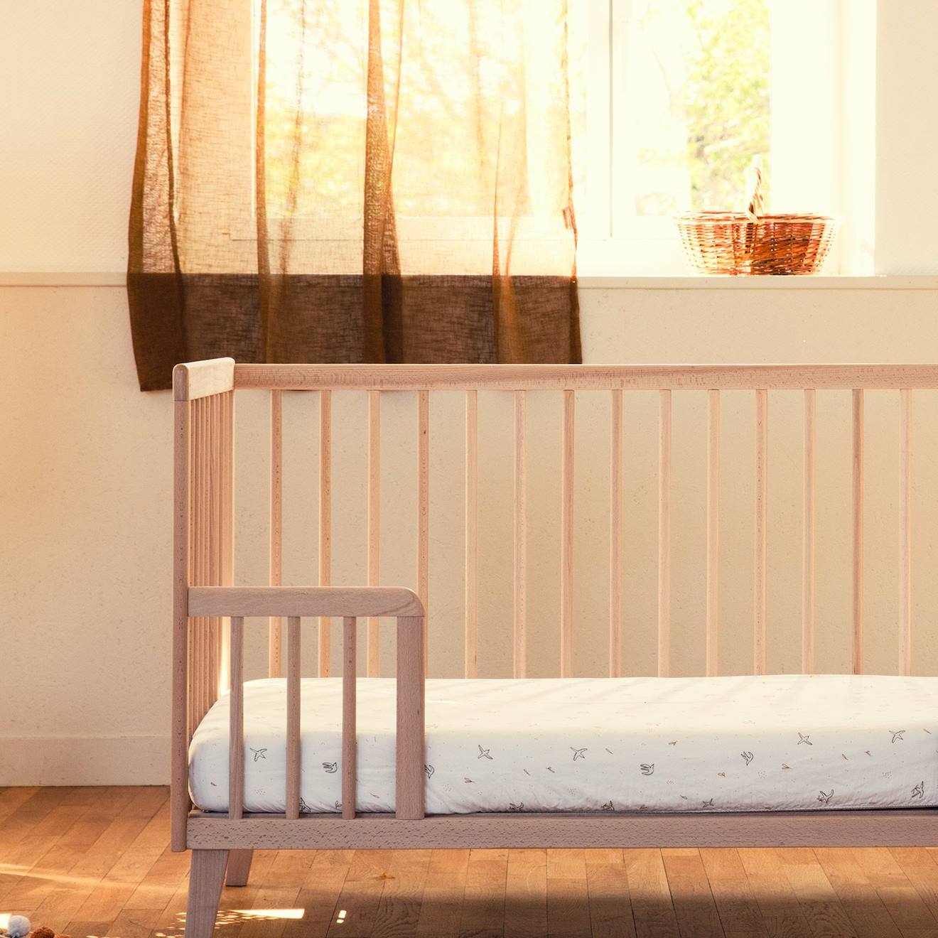 Lit Bébé Evolutif Turia Beige