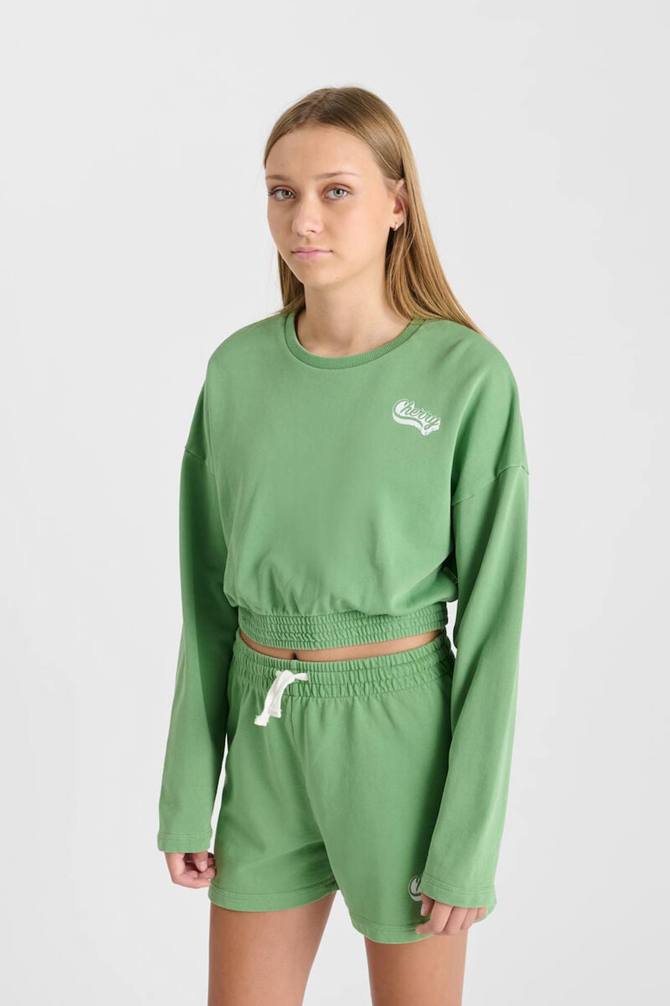 Sweat-shirt Elpigi Basilic