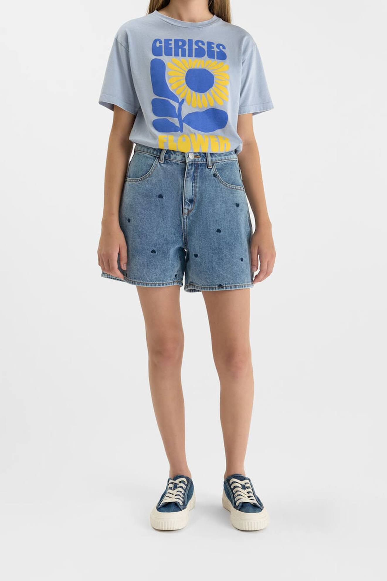 Short En Jeans Evagi Blue