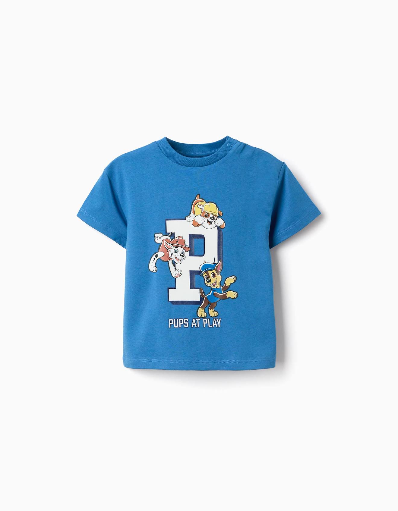 T-shirt En Coton Avec Imprim La Pat Patrouille Bleu 15 €