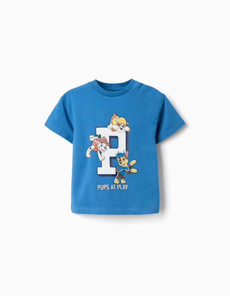 Bébé-T-shirt, sous-pull-T-shirt en coton avec imprimé la pat' patrouille