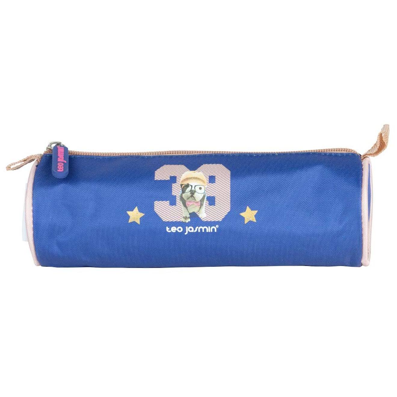 Trousse Ronde Teo Jasmin 22 Cm Cerise - Fermeture Zippe Teo Jasmin Bleu 11 €
