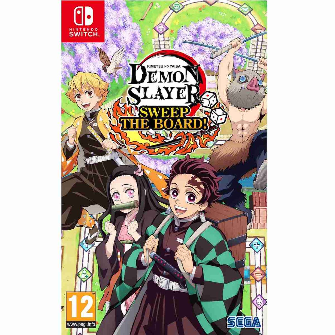 Demon Slayer Kimetsu No Yaiba Sweep The Board Nintendo Switch Multicolore