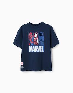 Garçon-T-shirt, polo, sous-pull-T-shirt-T-shirt en coton avec imprimés marvel