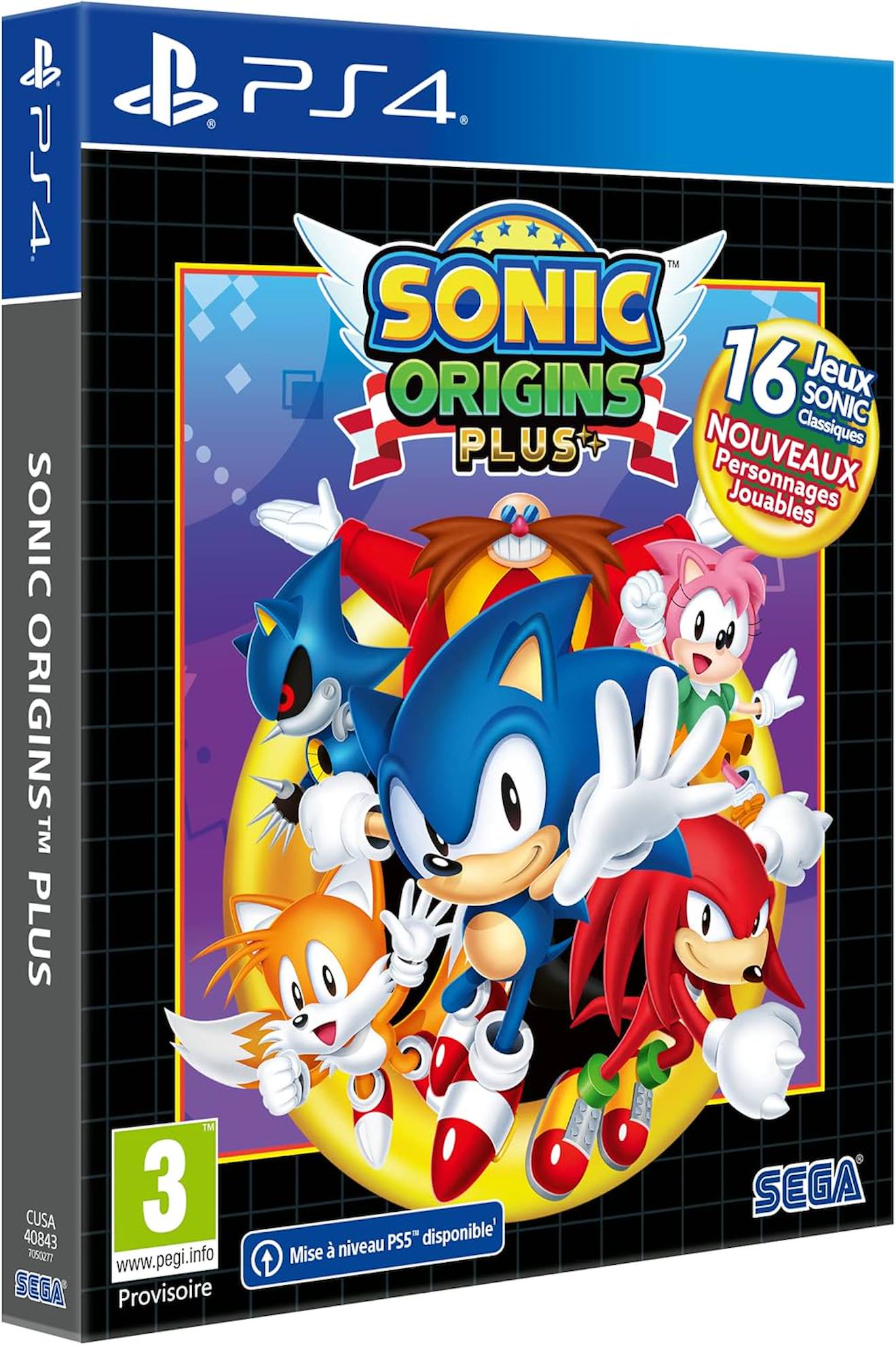 Sega Sonic Origins Plus Ps4 Multicolore