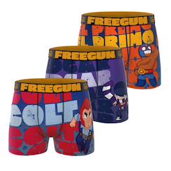 -Lot de 3 boxers junior brawl stars