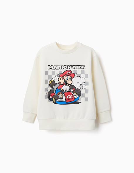 Garçon-Sweat en coton avec imprimé mario kart
