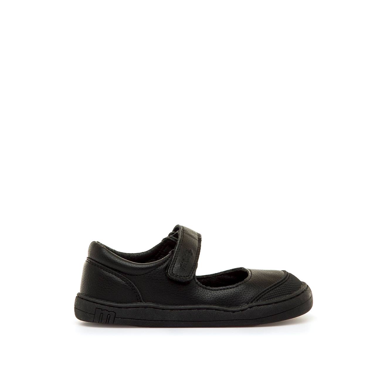 Chaussures Filles Synthétique Fermeture Adhésive Barefoot Noir Intense Chaussures Filles Synthétique Fermeture Adhésive Barefoot Noir Intense