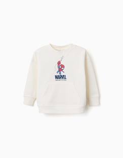 -Sweat en coton avec imprimés spider-man