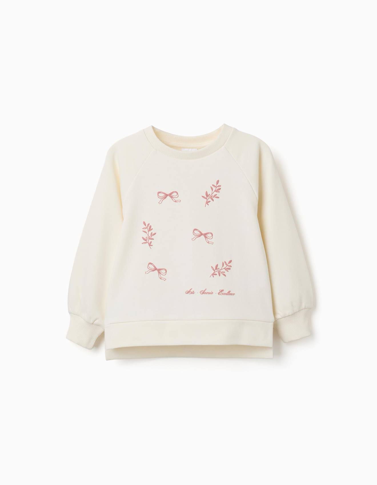 Sweat Avec Imprimé En Relief Arts Blanc