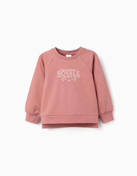 Fille-Sweat avec imprimé en relief arts