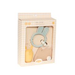 Puériculture-Coffret de  jouets éveil lapin
